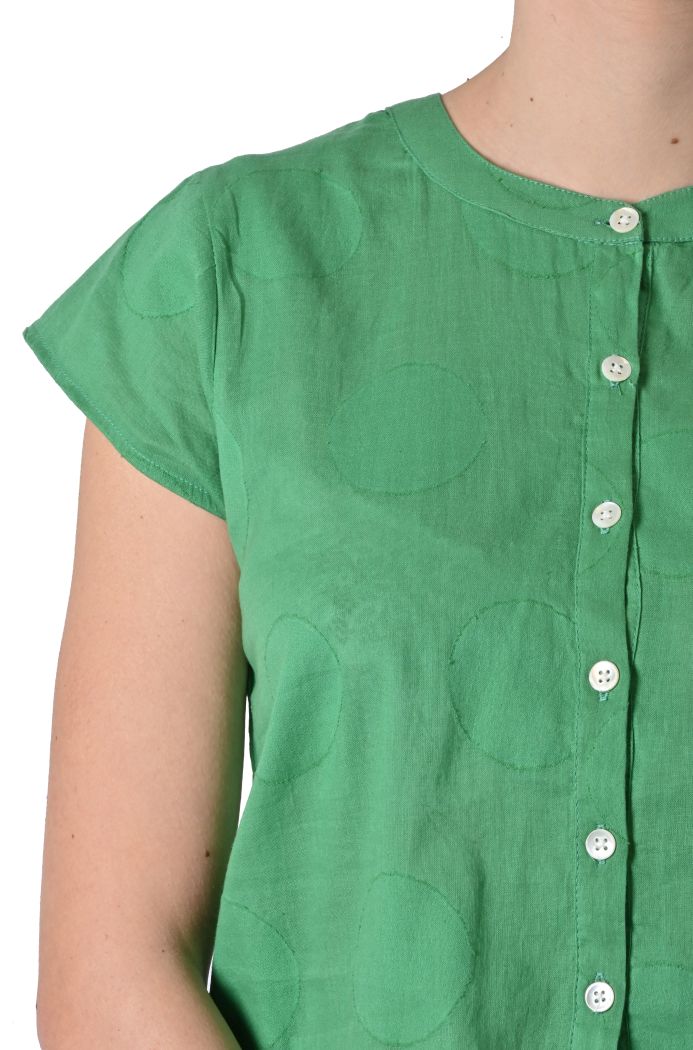 Camicia Cerchi in cotone di Compañia Fantástica