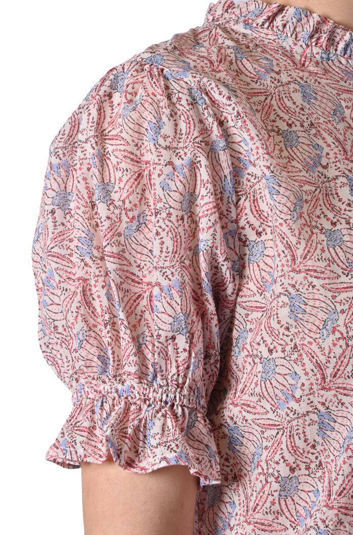 Camicia Clara in cotone stampato di Artlove
