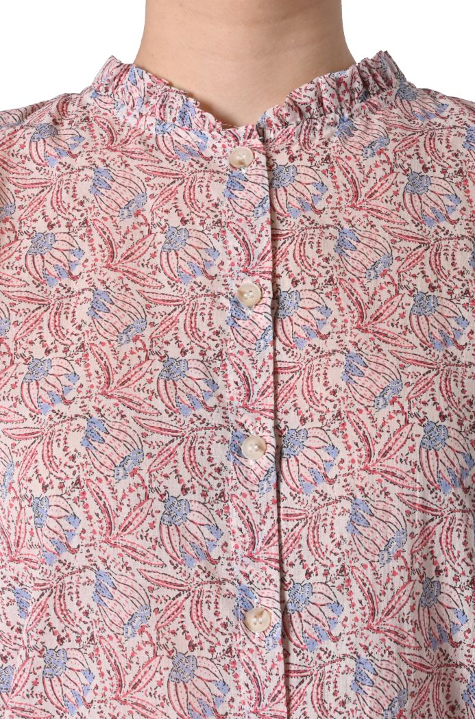 Camicia Clara in cotone stampato di Artlove