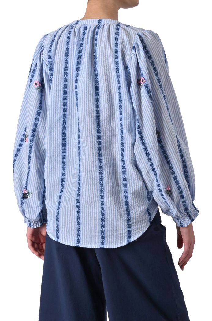 Camicia Camelia stropicciata fantasia di Nice Things