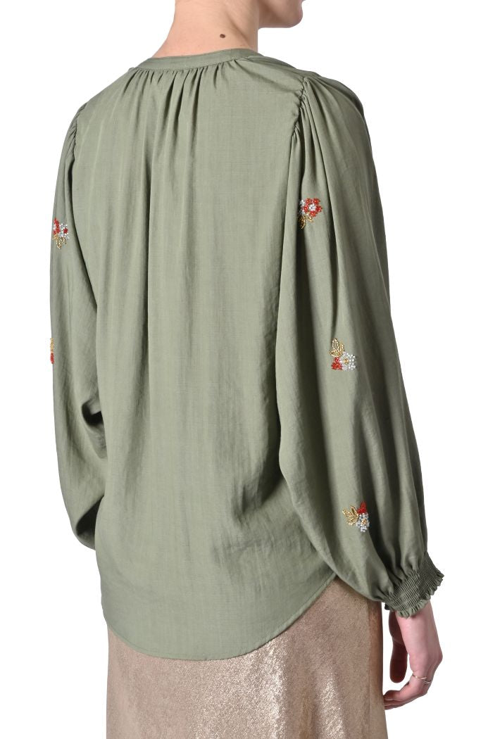 Camicia Galilee ricamata di Orfeo