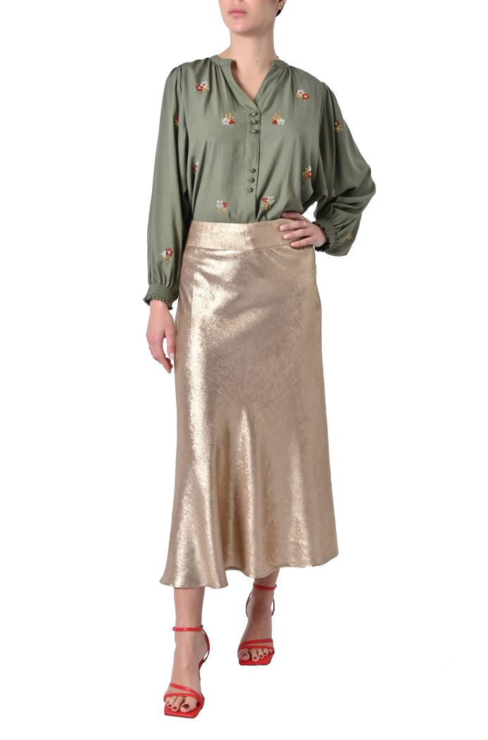 Camicia Galilee ricamata di Orfeo