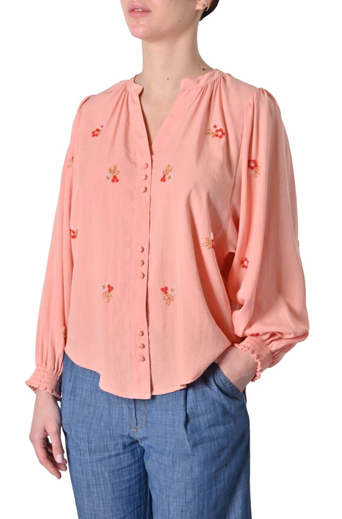 Camicia Galilee ricamata di Orfeo