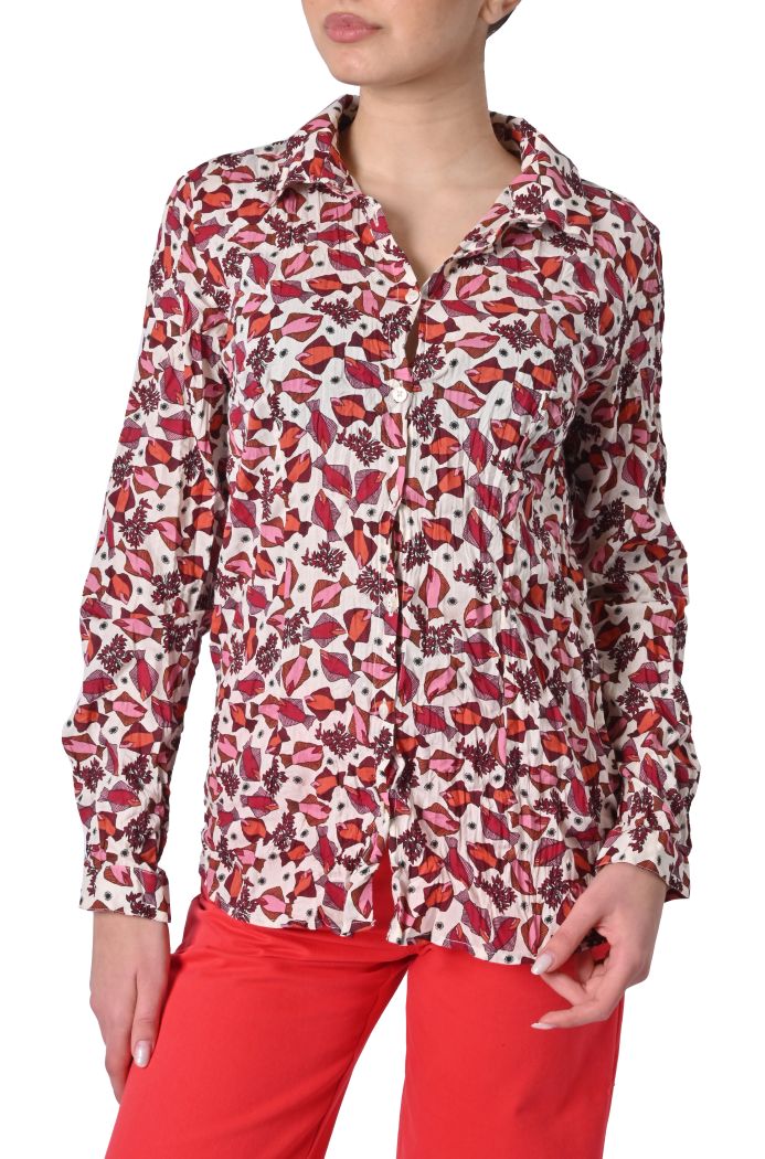 Camicia Hawaiian stropicciata fantasia di Nice Things