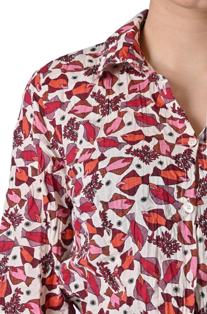 Camicia Hawaiian stropicciata fantasia di Nice Things