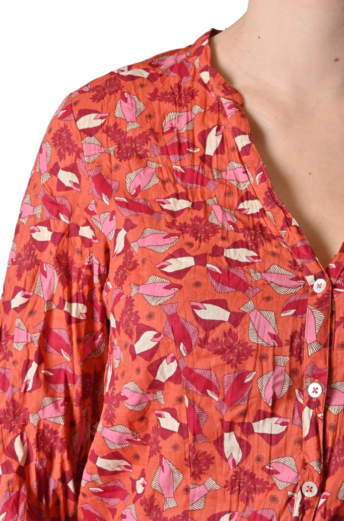 Camicia Hawaiian stropicciata fantasia di Nice Things