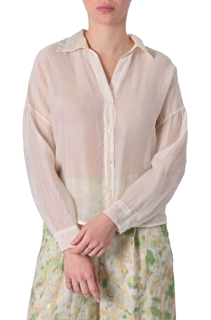 Camicia in Voile di Sheare