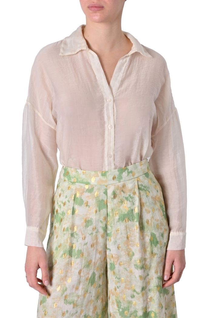 Camicia in Voile di Sheare