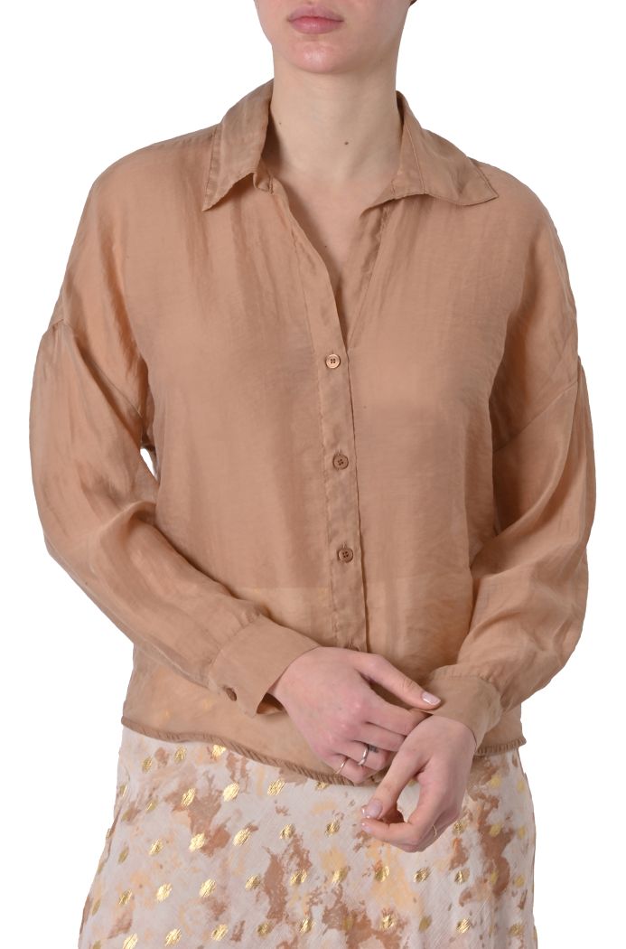 Camicia in Voile di Sheare