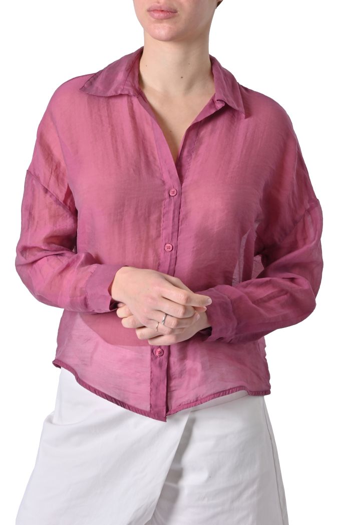 Camicia in Voile di Sheare