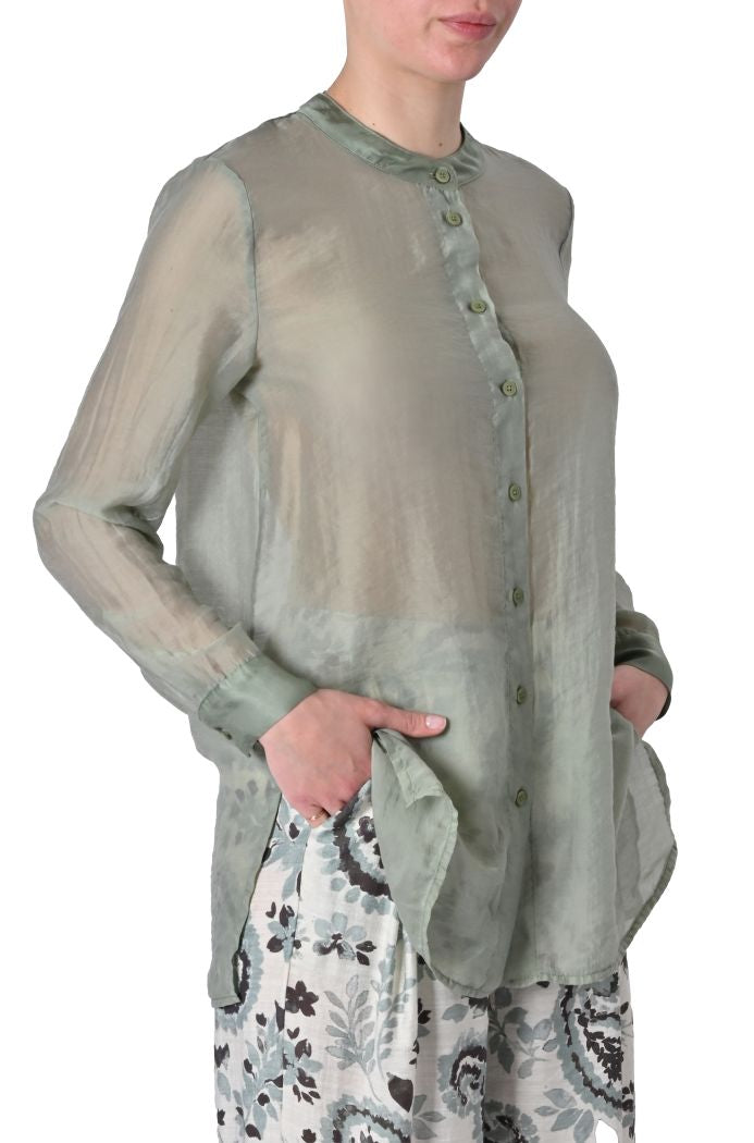 Camicia in Voile di Sheare