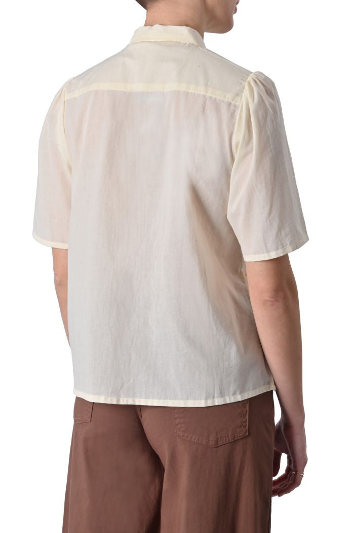 Camicia Margarita ricamata di Compañia Fantástica