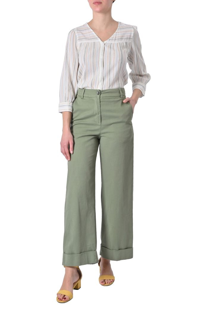 Pantalone Eolie con risvolto di Share