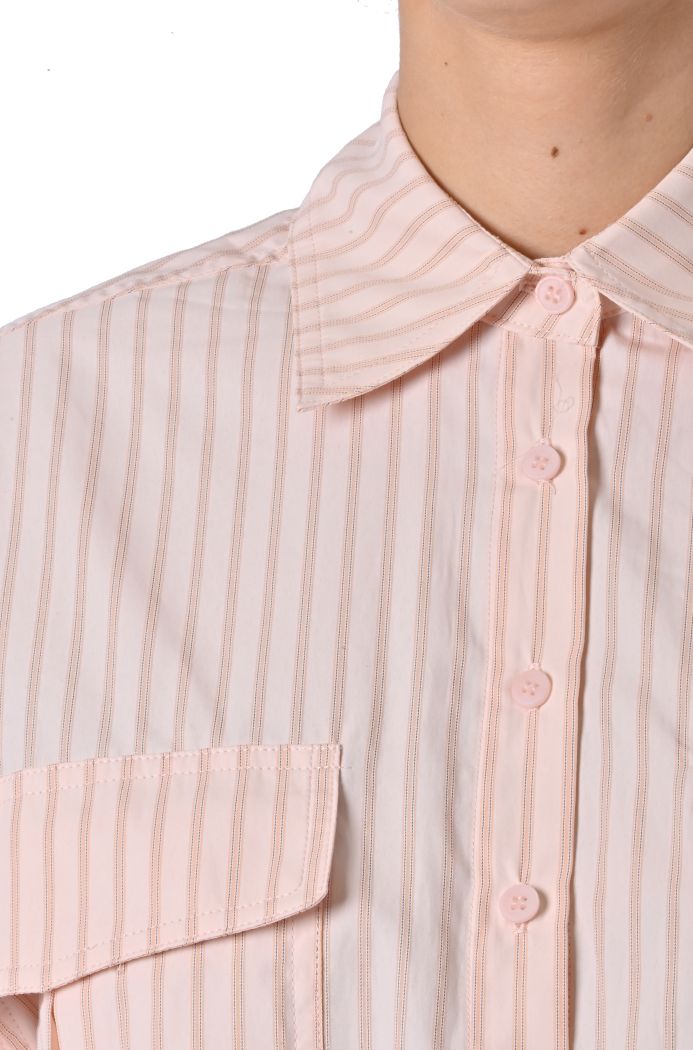Camicia Phobe a righe oversize di Grace & Mila
