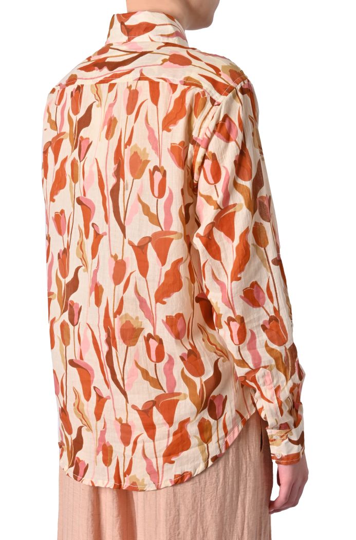 Camicia Printer in cotone stampato di Luk Ap