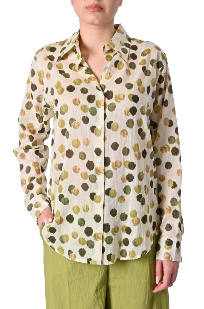 Camicia Printer in cotone stampato di Luk Ap