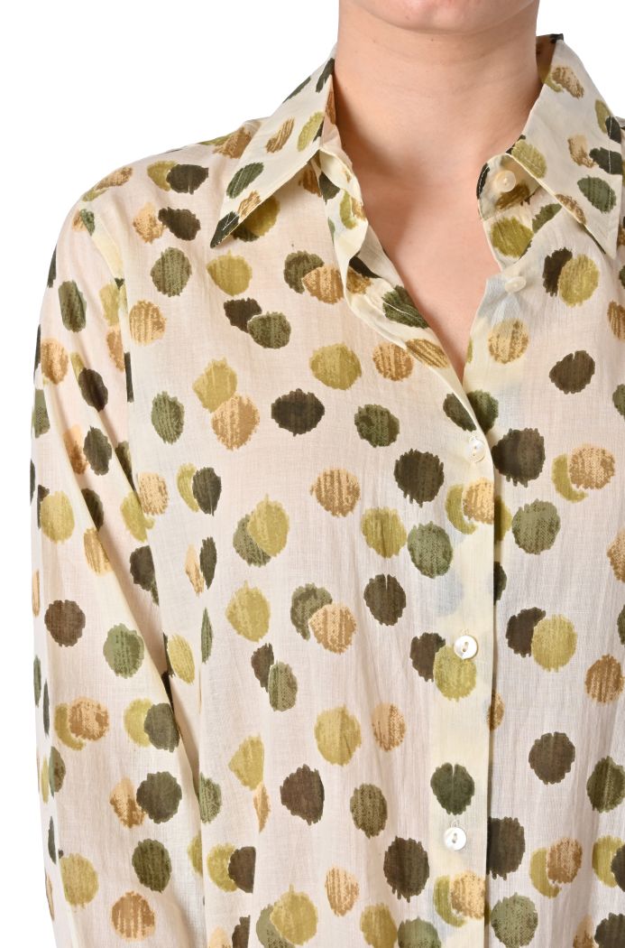 Camicia Printer in cotone stampato di Luk Ap