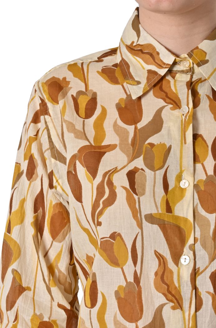 Camicia Printer in cotone stampato di Luk Ap