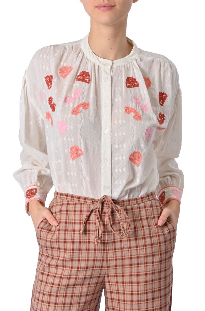 Camicia Sapi ricamata di An'ge