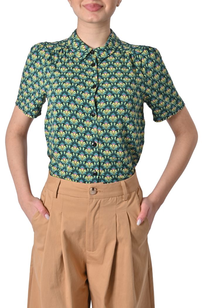 Camicia Toulouse in viscosa stampata di King Louie