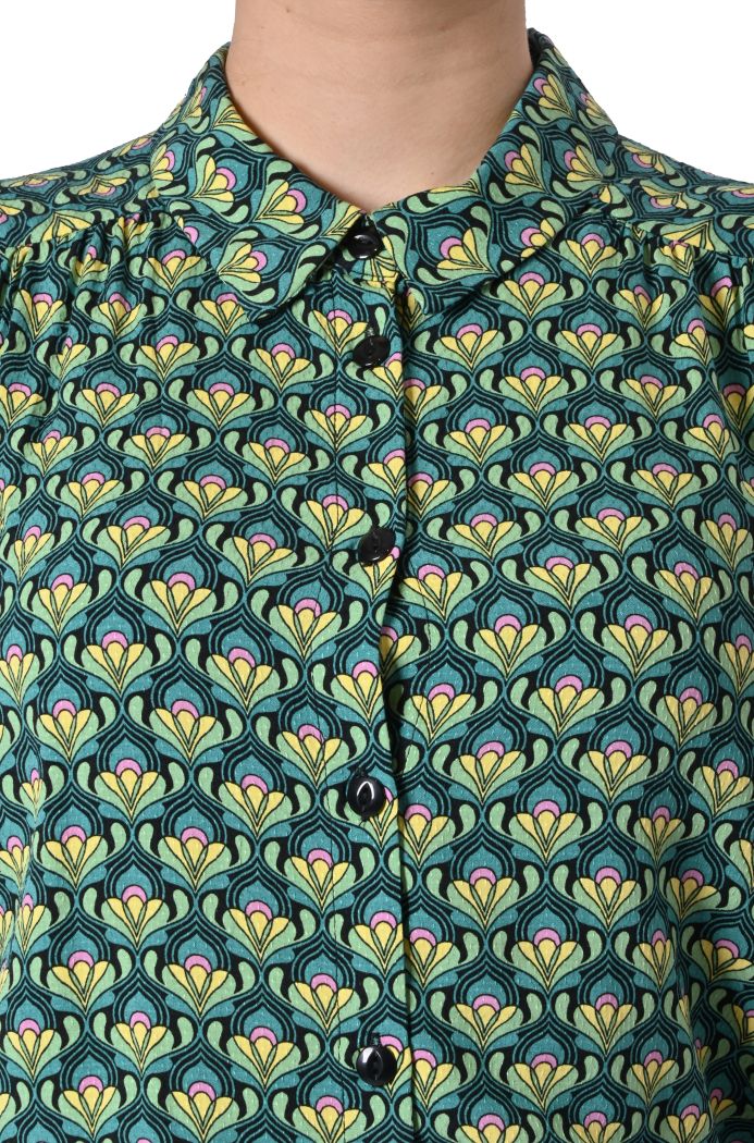 Camicia Toulouse in viscosa stampata di King Louie