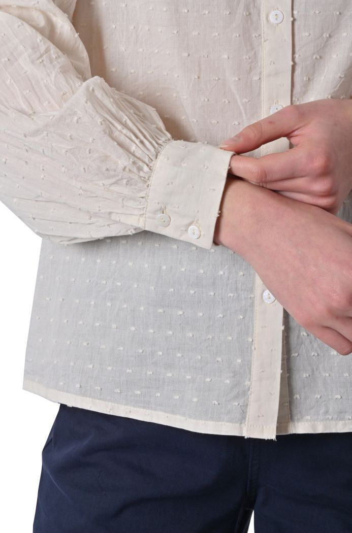 Camicia Zabrina in plumetis di Ichi