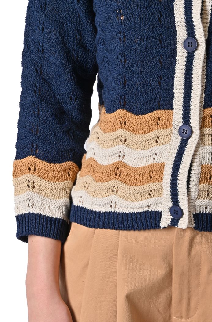 Cardigan Onde traforato di Sheare