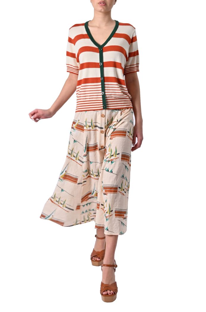 Cardigan Pretty a righe di Compañia Fantástica