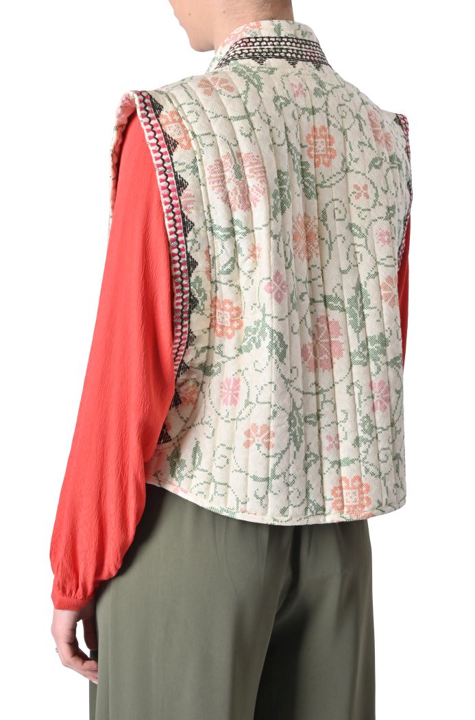 Gilet Boho ricamato di Rue Mazarine
