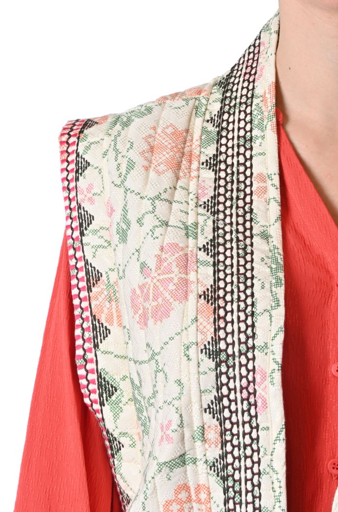 Gilet Boho ricamato di Rue Mazarine