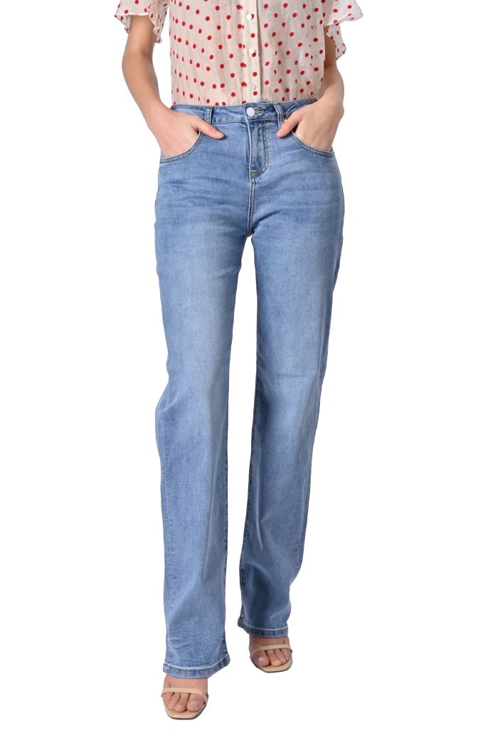 Jeans Iris palazzo di White Wise