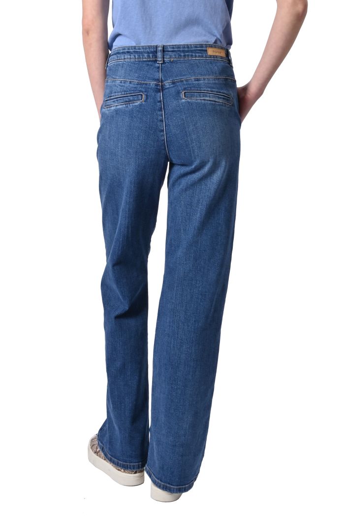 Jeans Selma in cotone elasticizzato di Fransa