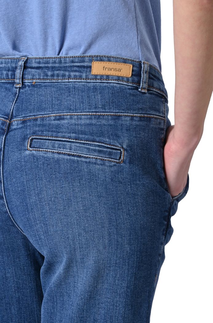 Jeans Selma in cotone elasticizzato di Fransa
