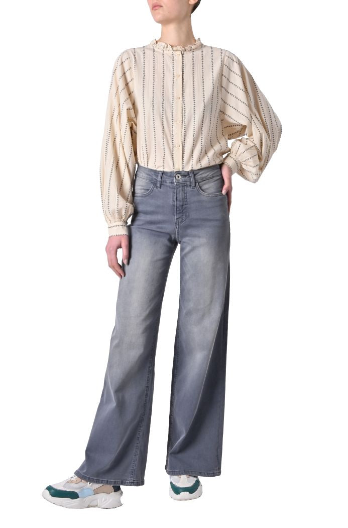 Jeans Twiggy in cotone elasticizzato di Ichi