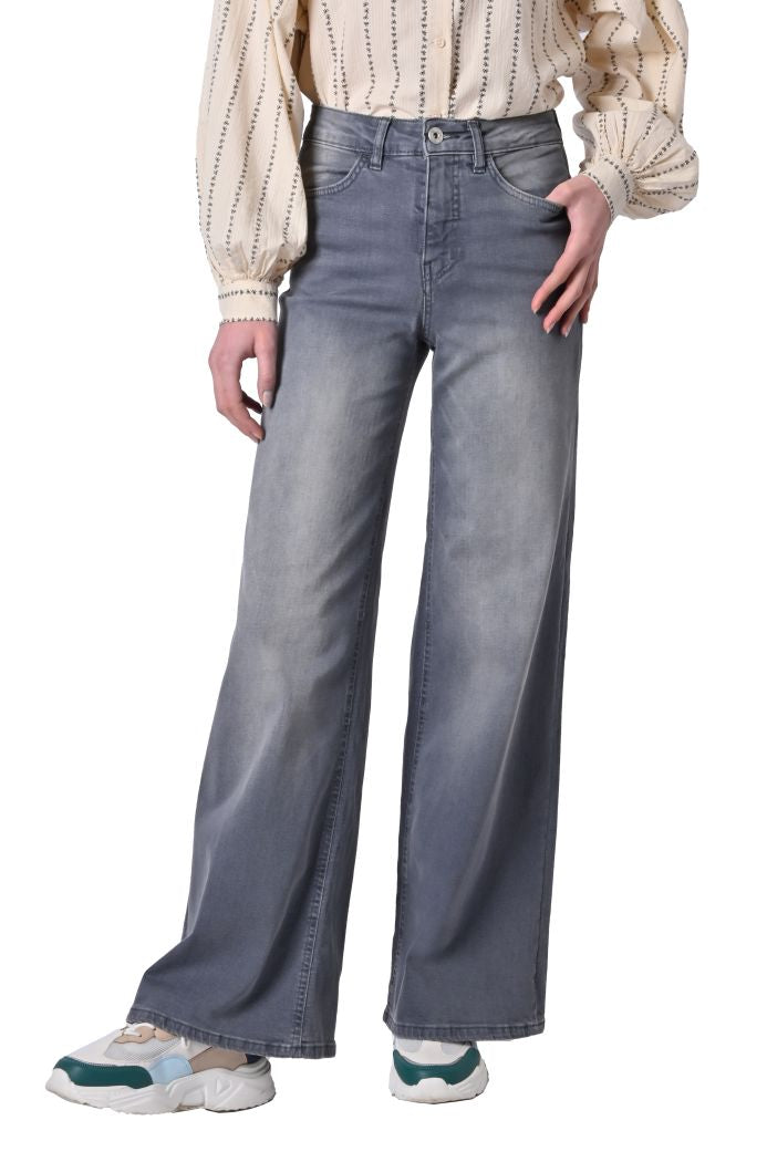 Jeans Twiggy in cotone elasticizzato di Ichi