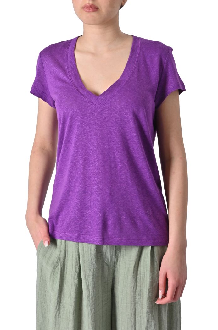 Maglia Britney in misto lino di Artlove