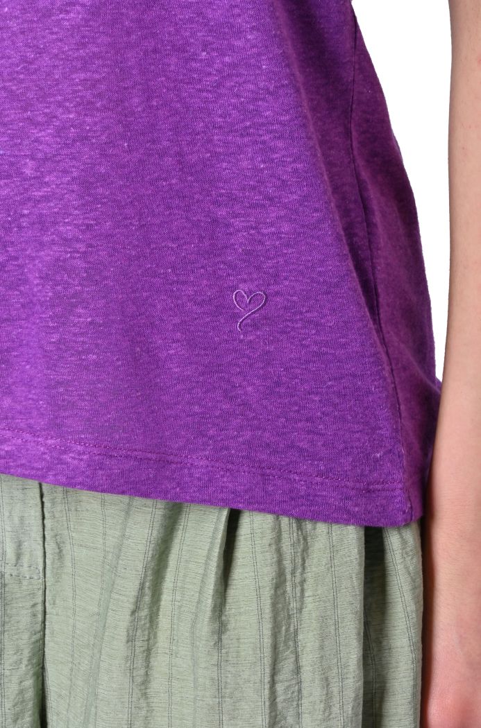 Maglia Britney in misto lino di Artlove