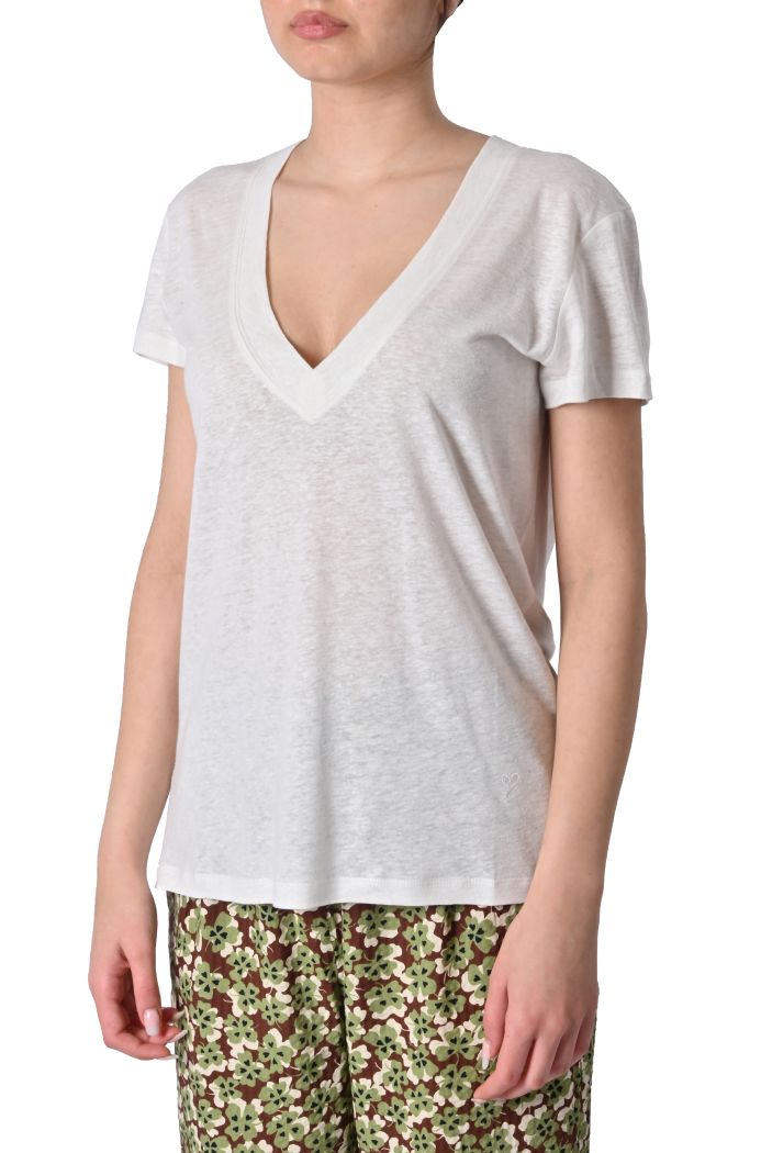 Maglia Britney in misto lino di Artlove