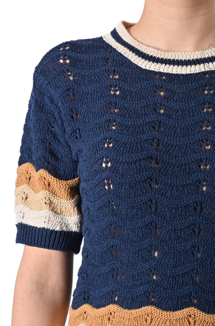 Maglia Onde traforato di Sheare