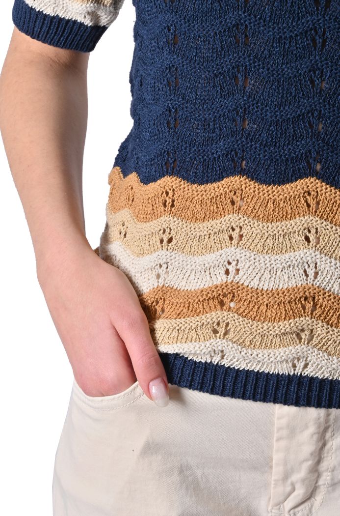 Maglia Onde traforato di Sheare