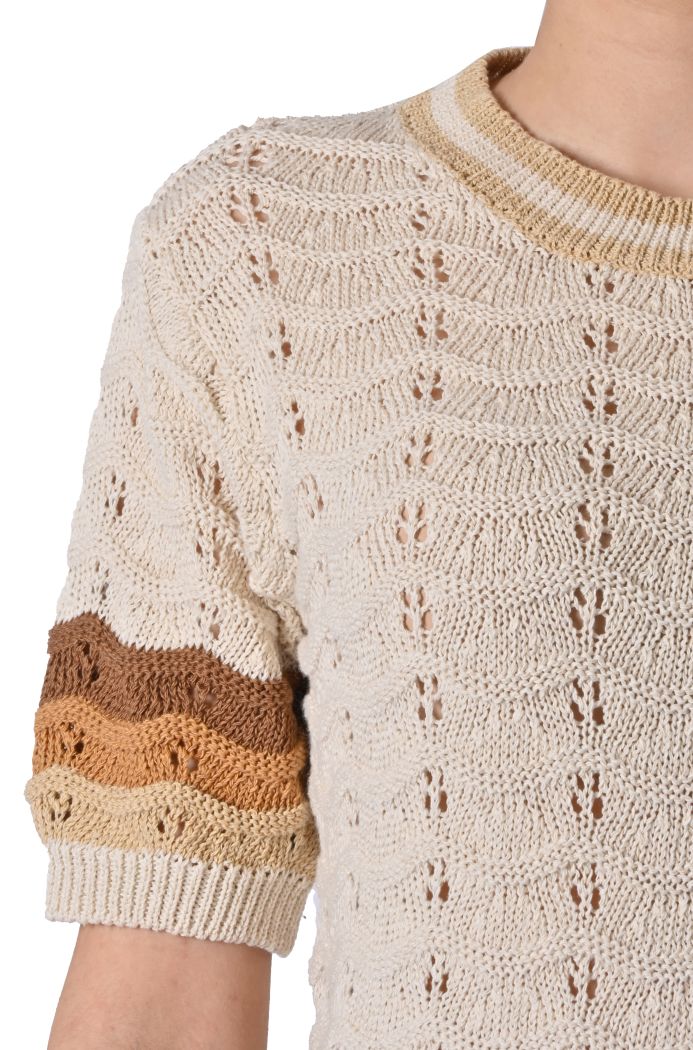 Maglia Onde traforato di Sheare