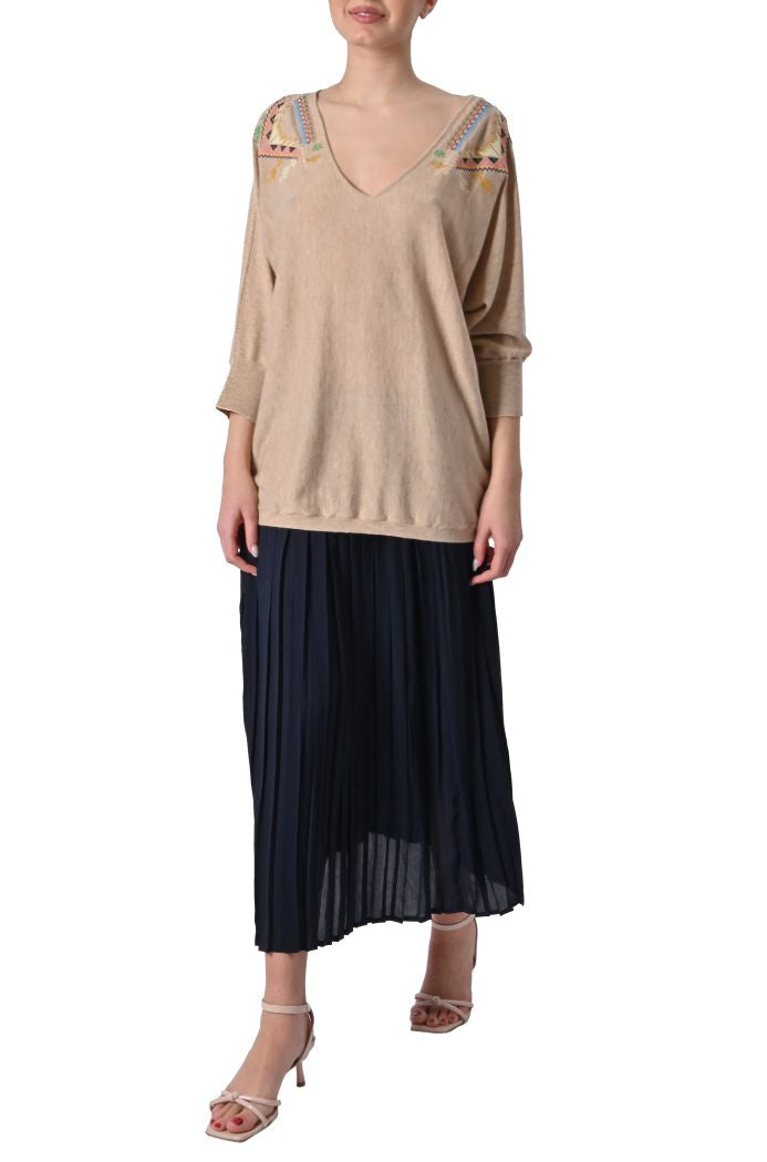 Maglia Sierra con ricamo di Rue Mazarine