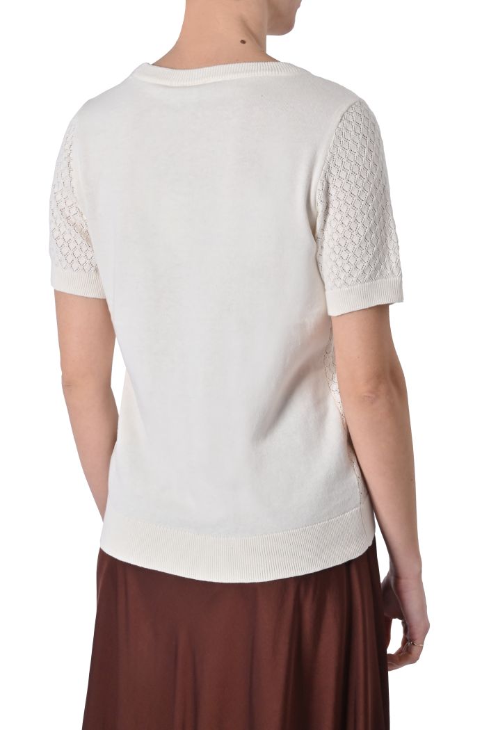 Maglia Tina traforata di Fransa