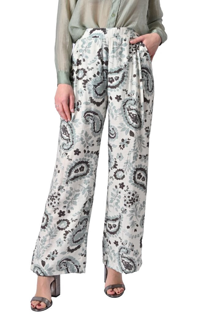 Pantalone Ariana stampato di Fransa