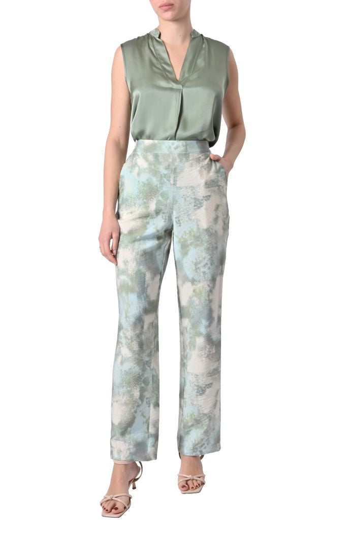 Pantalone Cropped stampato di B•young
