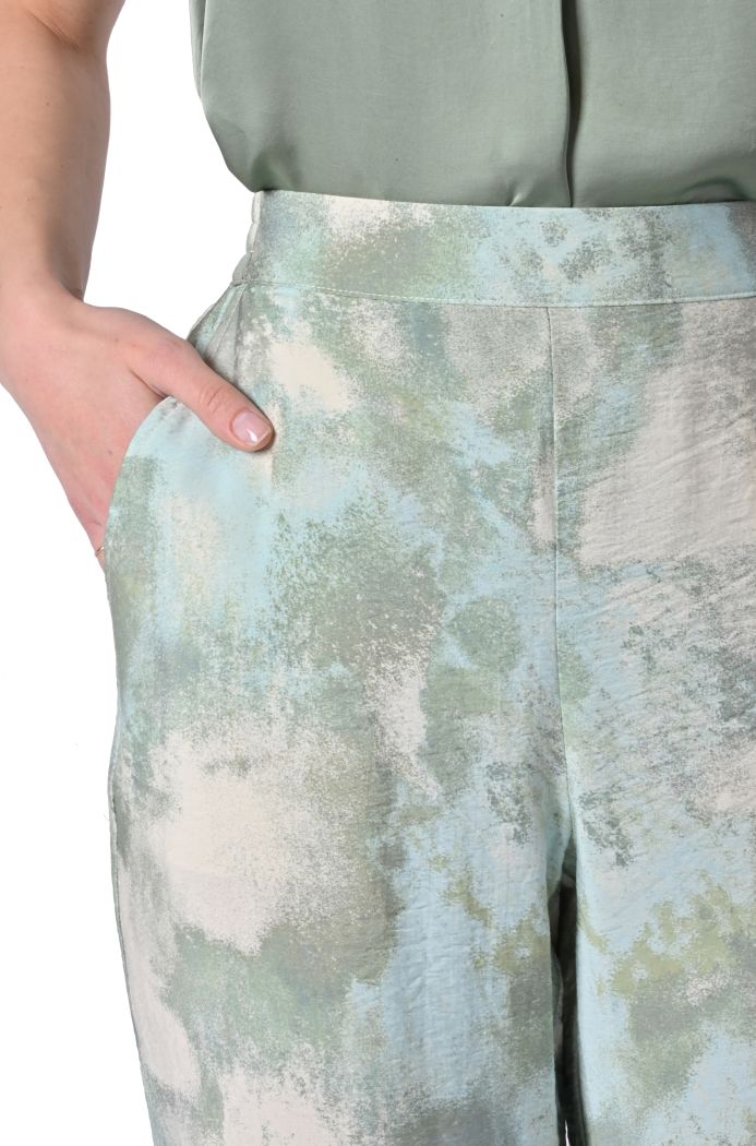 Pantalone Cropped stampato di B•young