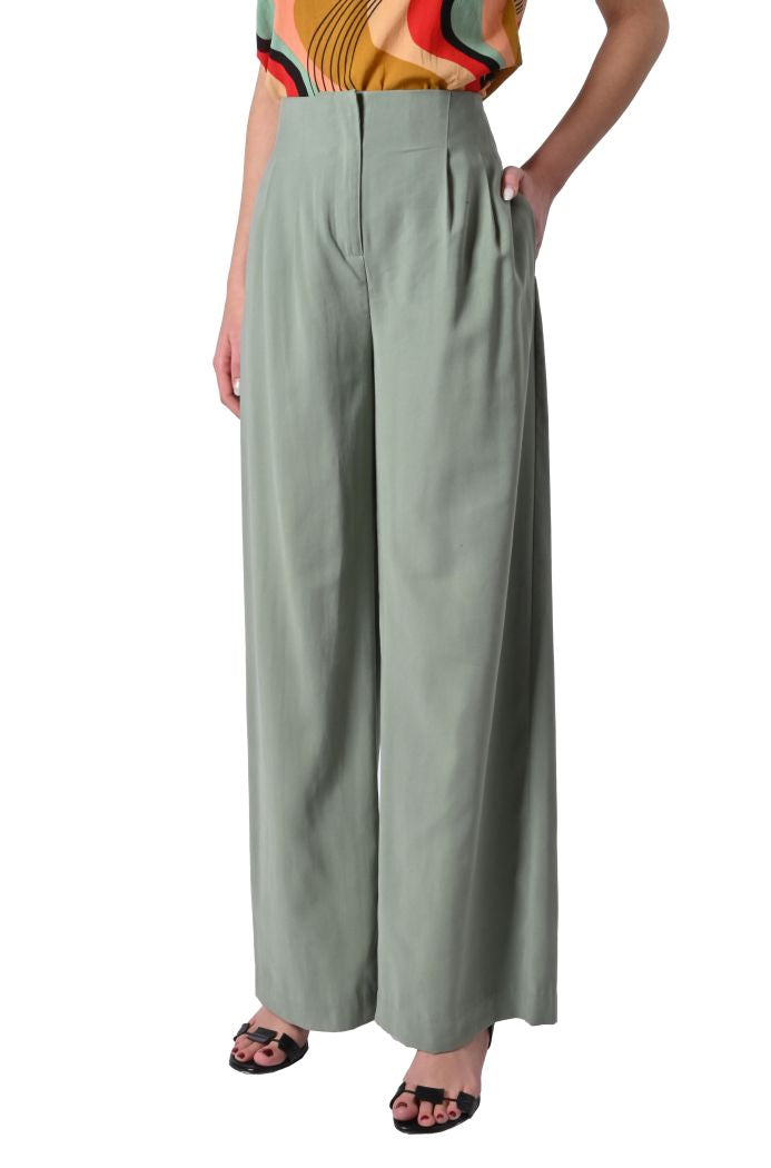 Pantalone Dalano in viscosa di Fransa