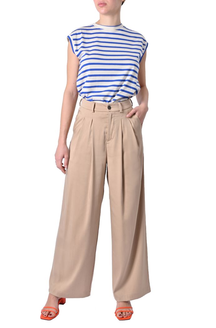 Pantalone Depeche in misto tencel di Sheare