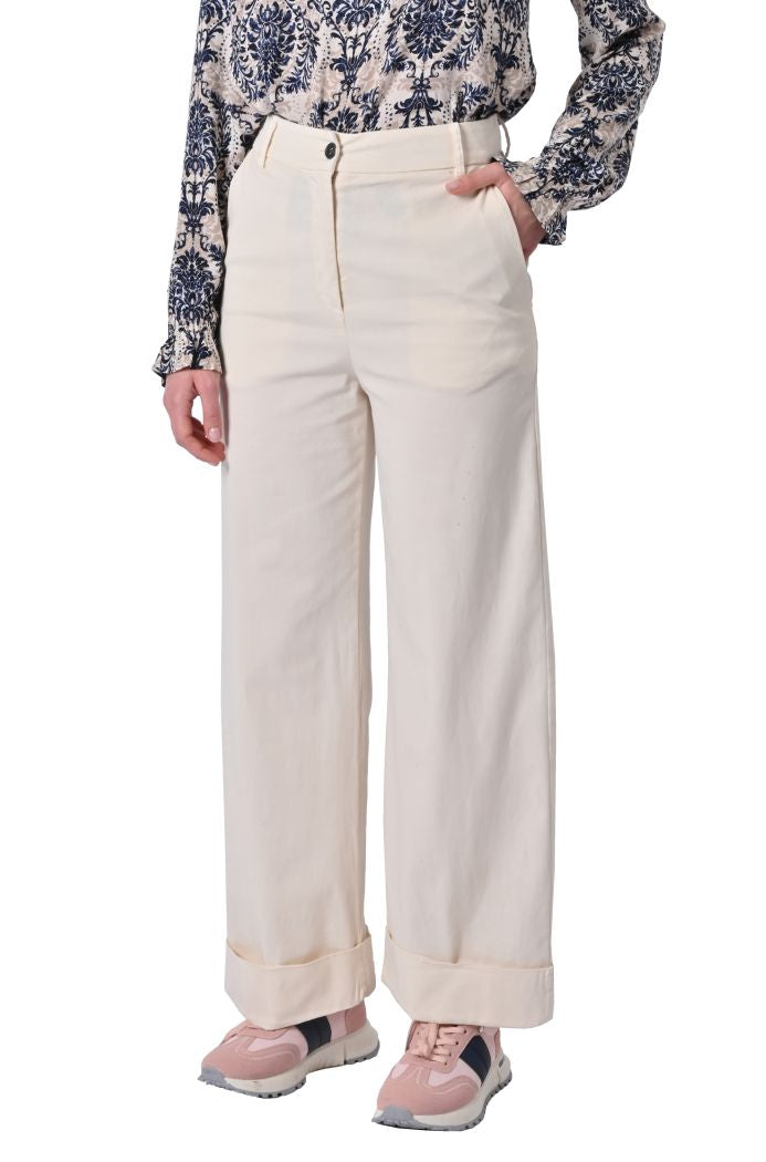 Pantalone Eolie con risvolto di Share