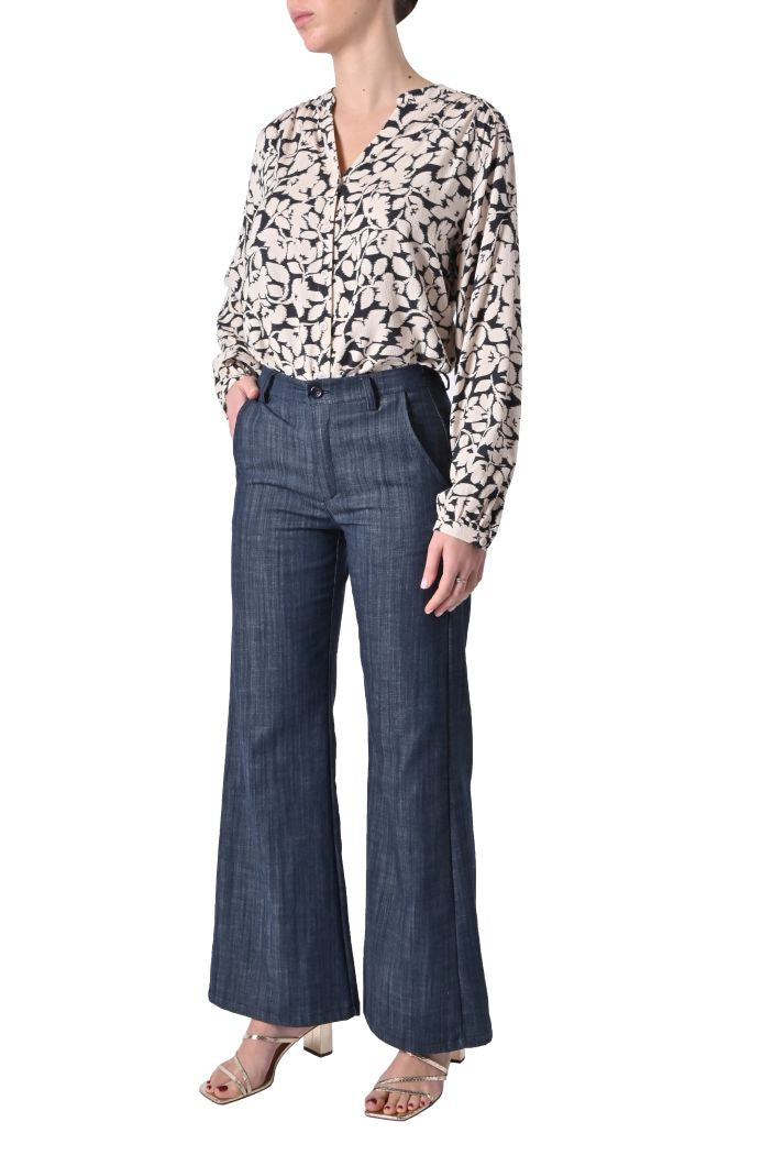 Pantalone Fit in denim di Sheare
